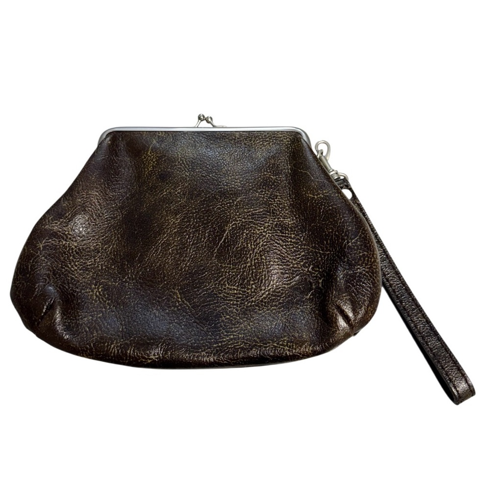 Patricia Nash Tooled Turquoise Blue Savana Elegant Floral Embossed Clutch - Picture 2 of 6